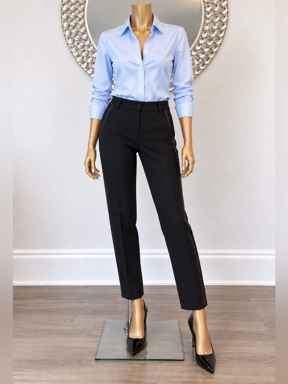 Alice +Olivia Black Pants!